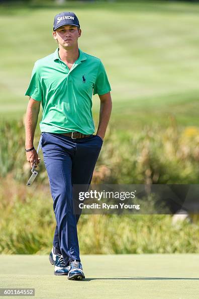Smylie Kaufman Walks To The Green On The Sixth Hole During The Third
