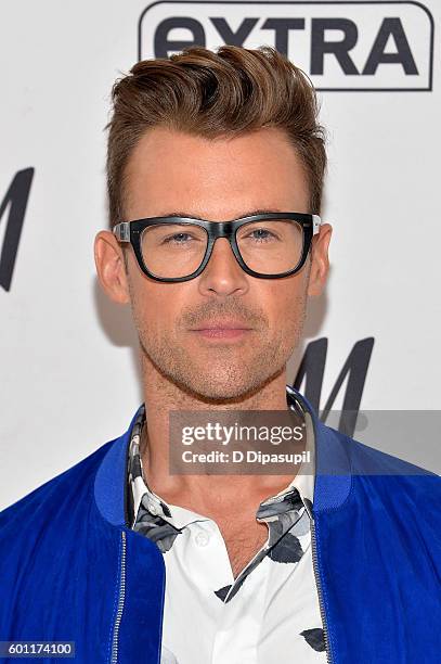 Brad Goreski visits "Extra" at their New York studios at H&M in Times Square on September 9, 2016 in New York City.