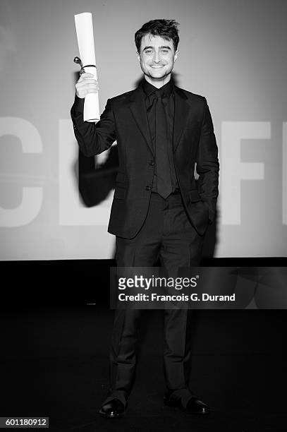 Daniel Radcliffe attends the "Imperium" Premiere during the 42nd Deauville American Film Festival on September 9, 2016 in Deauville, France.