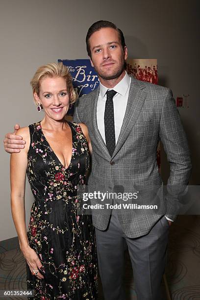 Actors Penelope Ann Miller and Armie Hammer attend Fox Searchlight's "The Birth of a Nation" special presentation during the 2016 Toronto...