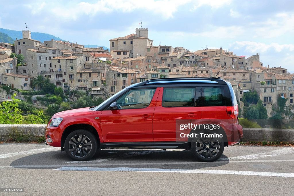 Skoda Yeti Monte Carlo unterwegs