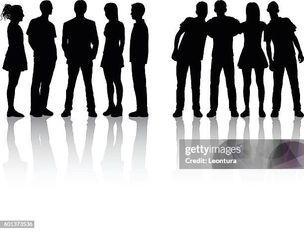 groups - ceo talking stock illustrations