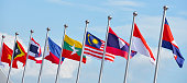 National flags of Southeast Asia countries