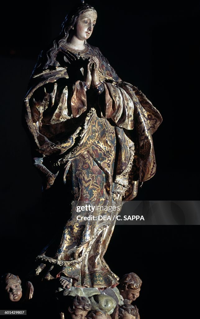 Polychrome wood sculpture, Marchena, Andalusia