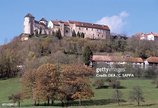 Belvoir Castle, Franche-Comte. France, 12th-17th century.