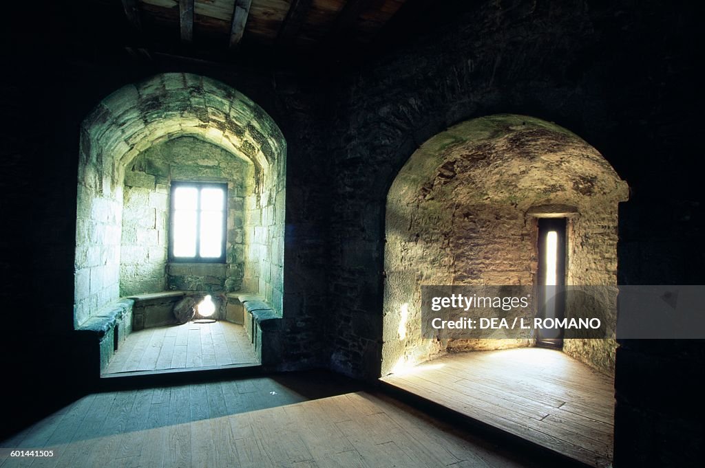 Dungeon's residential hall, Fort-la-Latte