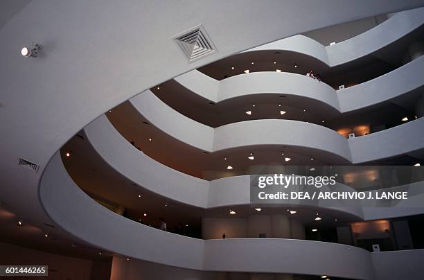 Ramp In Museum Guggenheim Museum Interior Photos and Premium High Res Pictures - Getty ...