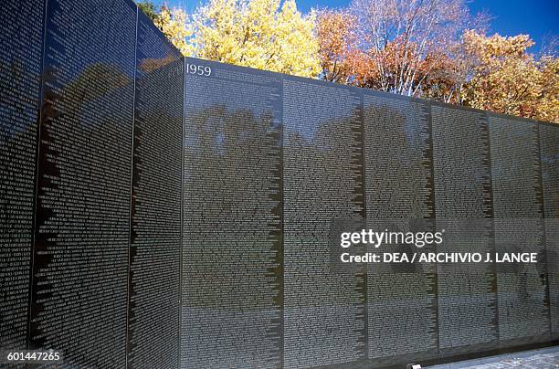 The Vietnam Veterans Memorial, Washington DC, District of Columbia. United States of America, 20th century.