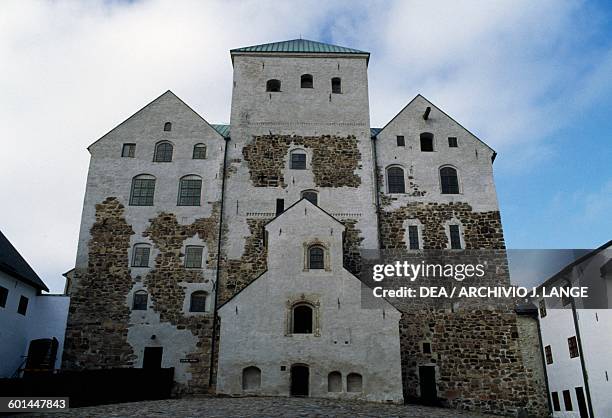 Turku castle's courtyard, Finland, 13th-16th century.