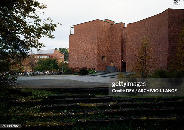 Buildings in the Jyvaskyla University, 1953-1957, designed by Alvar Aalto , Finland, 20th century.