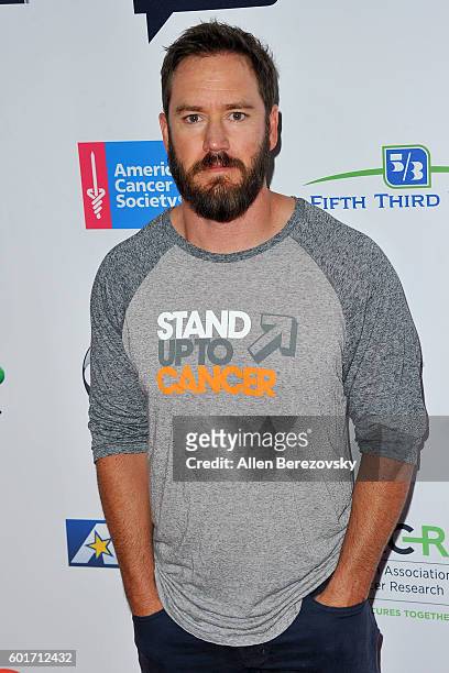 Mark-Paul Gosselaar arrives at the Hollywood Unites for the 5th Biennial Stand up to Cancer , A Program Of The Entertainment Industry Foundation at...