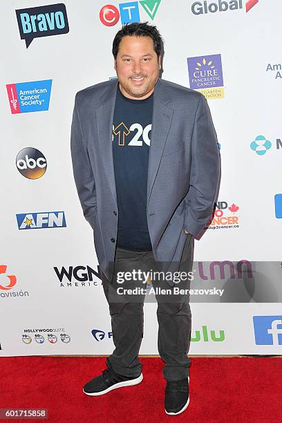 Greg Grunberg arrives at the Hollywood Unites for the 5th Biennial Stand up to Cancer , A Program Of The Entertainment Industry Foundation at Walt...