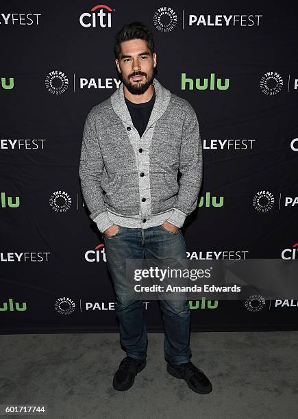 Actor D.J. Cotrona arrives at The Paley Center for Media's PaleyFest 2016 Fall TV Preview of El Rey at The Paley Center for Media on September 9,...