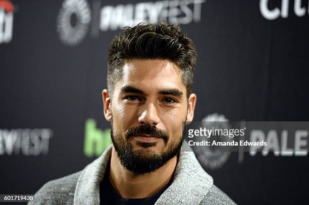 Actor D.J. Cotrona arrives at The Paley Center for Media's PaleyFest 2016 Fall TV Preview of El Rey at The Paley Center for Media on September 9,...