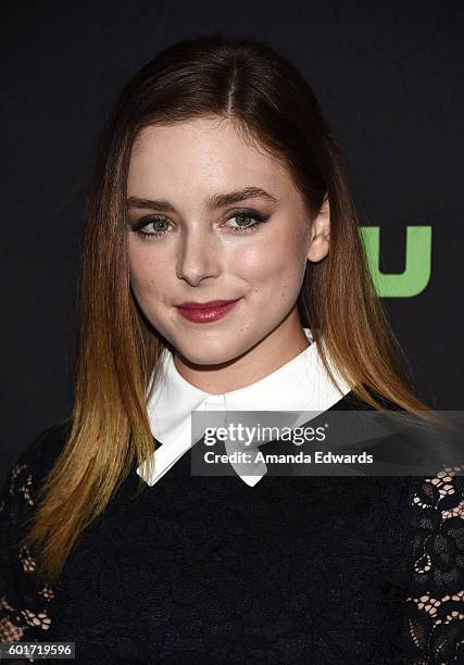 Actress Madison Davenport arrives at The Paley Center for Media's PaleyFest 2016 Fall TV Preview of El Rey at The Paley Center for Media on September...