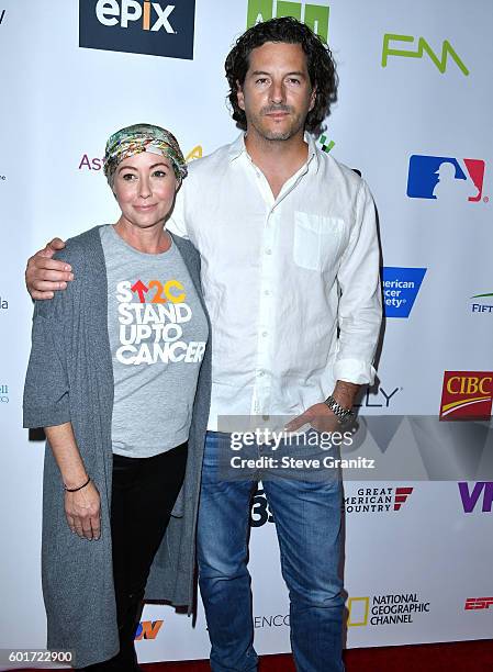 Shannen Doherty, Kurt Iswarienko arrives at the Hollywood Unites For The 5th Biennial Stand Up To Cancer , A Program Of The Entertainment Industry...