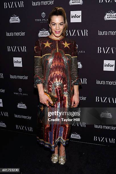 Chelsea Leyland attends the 2016 Harper ICONS Party at The Plaza Hotel on September 9, 2016 in New York City.