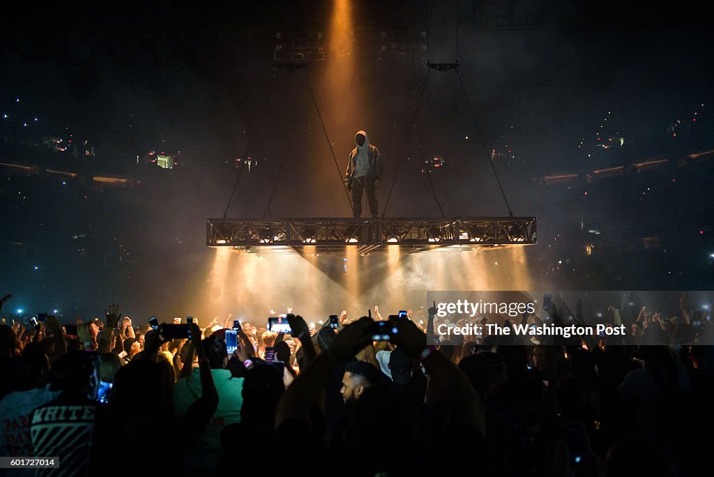 Kanye West Performs in Washington, D.C. on the Saint Pablo Tour