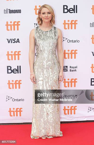 Valorie Curry attends the 'American Pastoral' during the 2016 Toronto International Film Festival premiere at Princess of Wales Theatre on September...