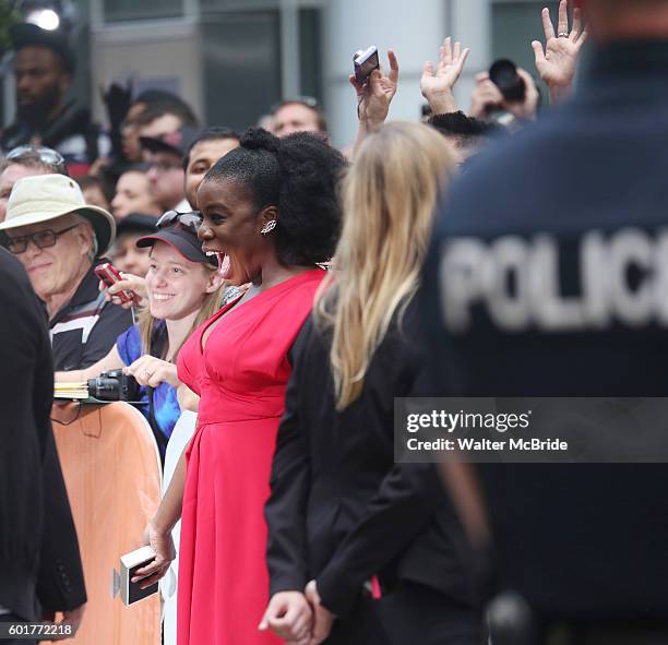 Uzo Aduba attends the 'American Pastoral' during the 2016 Toronto International Film Festival premiere at Princess of Wales Theatre on September 9,...