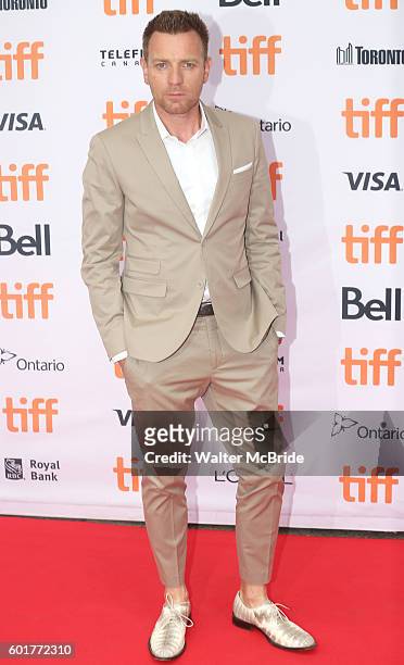 Ewan McGregor attends the 'American Pastoral' during the 2016 Toronto International Film Festival premiere at Princess of Wales Theatre on September...