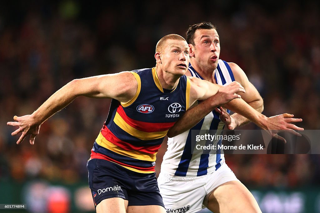 AFL First Elimination Final - Adelaide v North Melbourne