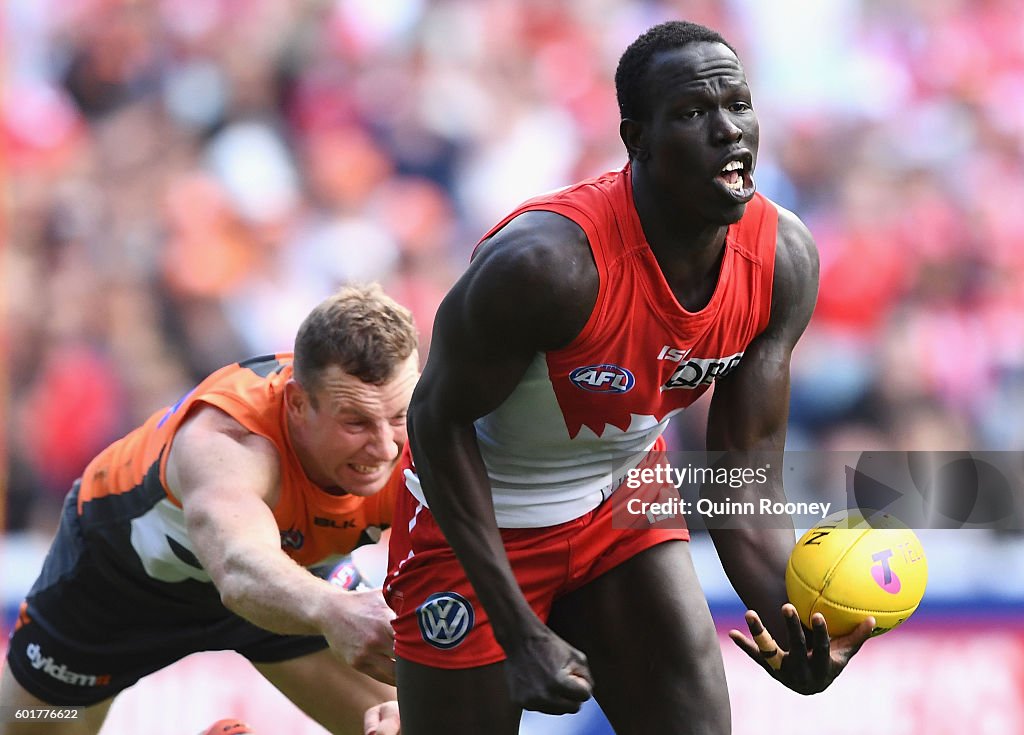 AFL First Qualifying Final - Sydney v GWS