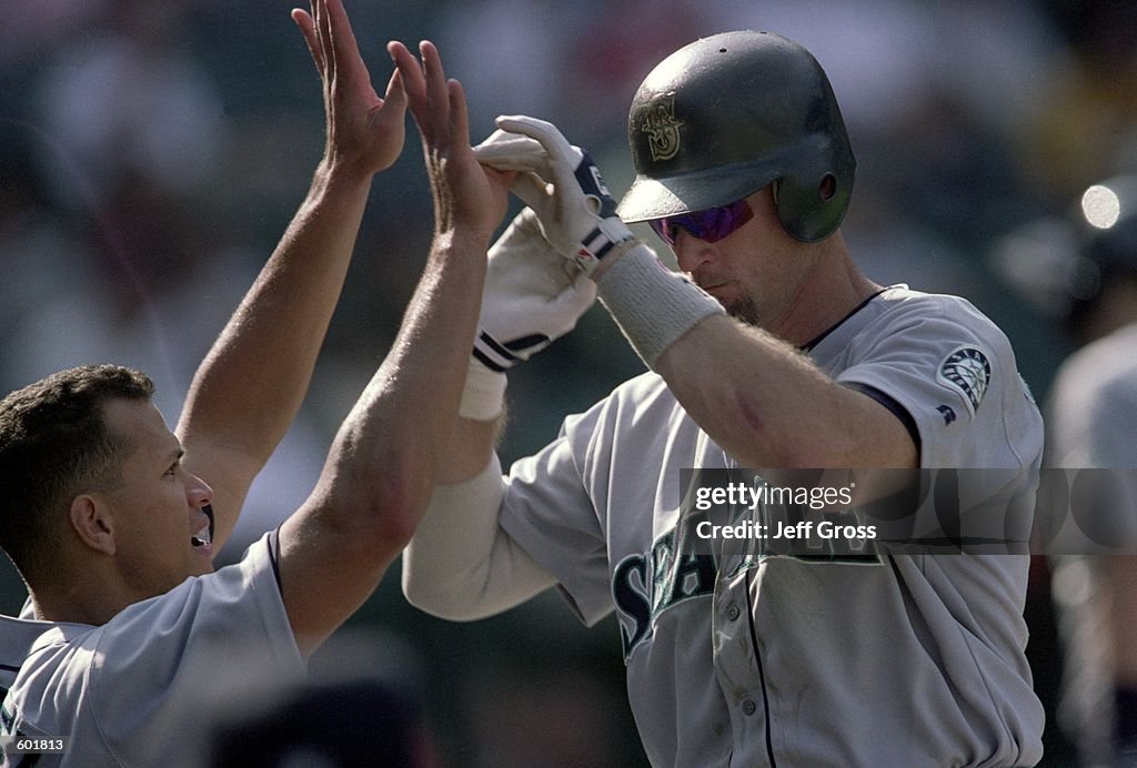 Jay Buhner #19, Alex Rodriguez #3