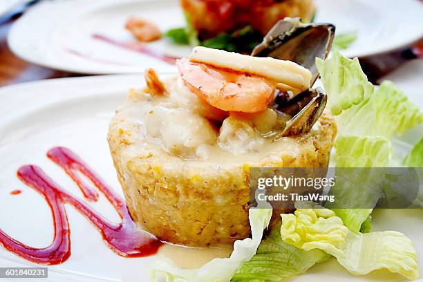 mofongo, puerto rico - mofongo stock pictures, royalty-free photos & images