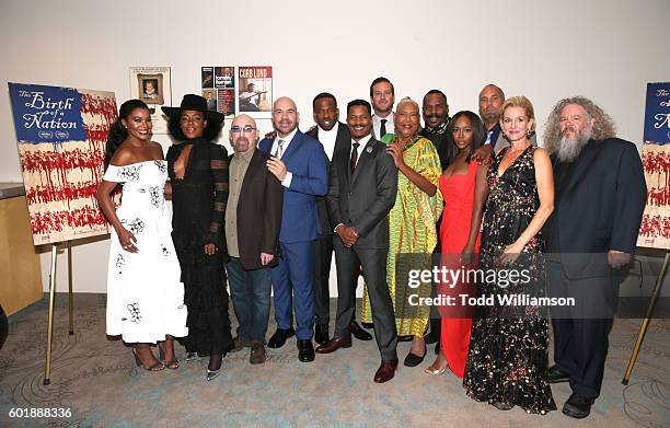 Actors Gabrielle Union, Aunjanue Ellis, Jackie Earle Haley, Jason Stuart; Chike Okonkwo, writer/actor/director Nate Parker, Armie Hammer, Esther...