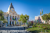 Plaza Murillo and Bolivian Government  Palace - La Paz, Bolivia