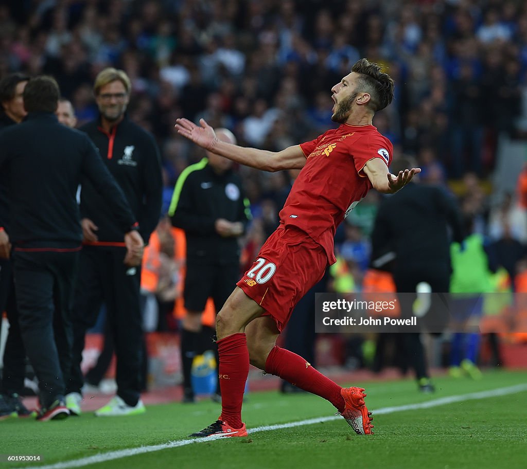 Liverpool v Leicester City - Premier League