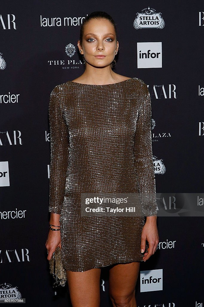Eniko Mihalik attends the 2016 Harper ICONS Party at The Plaza Hotel
