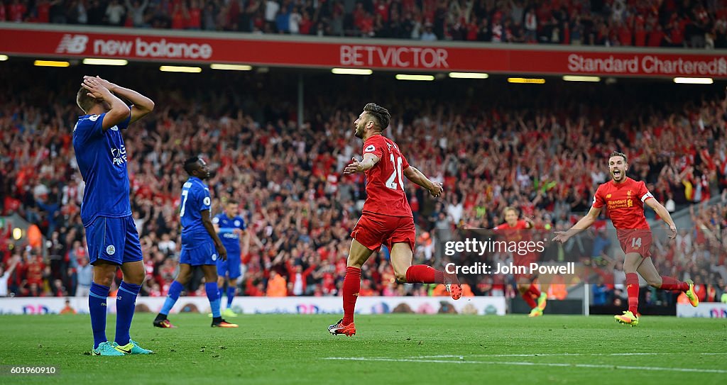 Liverpool v Leicester City - Premier League