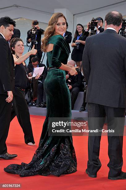 Nelly Karim attends the Closing Ceremony during the 73rd Venice Film Festival at Palazzo del Cinema on September 10, 2016 in Venice, Italy.