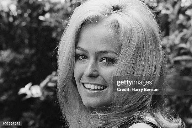 American actress Farrah Fawcett , USA, 4th May 1970.