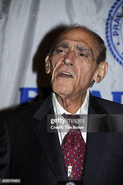 Abe Vigoda attends the Friars roast of Matt Lauer at the New York Hilton in New York, NY on October 24, 2008. Lauer is host of NBC's Today Show.