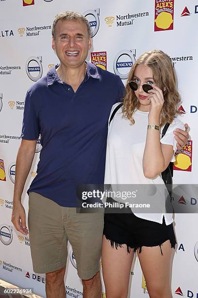 Phil and Lily Rosenthal attend the 7th Annual L.A. Loves Alex's Lemonade at UCLA on September 10, 2016 in Los Angeles, California.