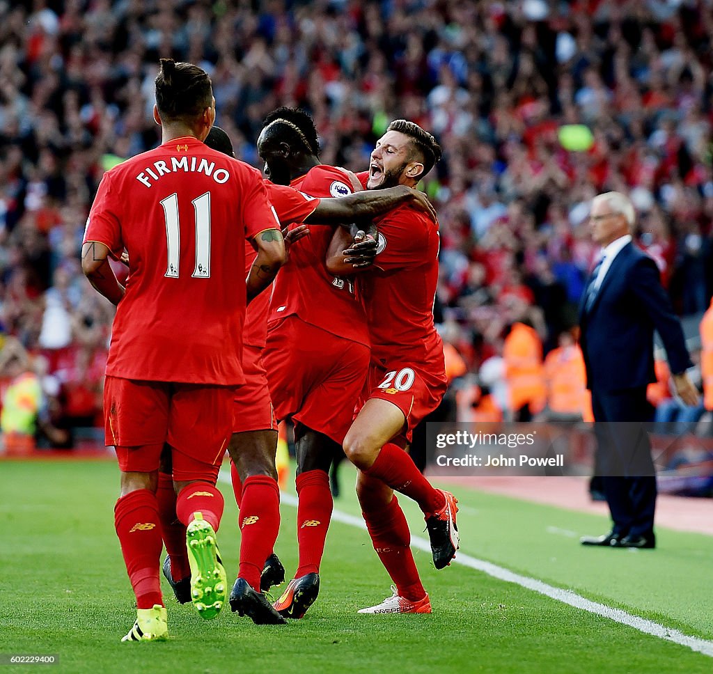 Liverpool v Leicester City - Premier League