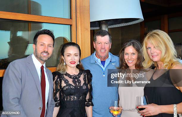John Russo, Nikita Kahn, Scott McNealy, Laura Randolph, and Susan McNealy attend NK Her Lifestyle Launch - NKherlifestyle.com on September 9, 2016 in...