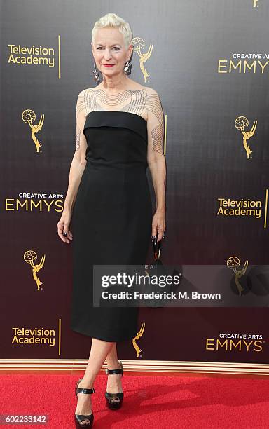 Costume Designer Lou Eyrich attends the 2016 Creative Arts Emmy Awards at Microsoft Theater on September 10, 2016 in Los Angeles, California.