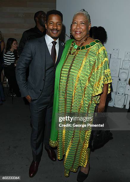 Writer/Director/Actor Nate Parker and actress Esther Scott attend 'The Birth Of A Nation' Party during the 2016 Toronto International Film Festival...