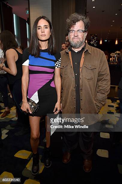 Actress Jennifer Connelly and writer/director Kenneth Lonergan attend Entertainment Weekly's Toronto Must List party at the Thompson Hotel on...