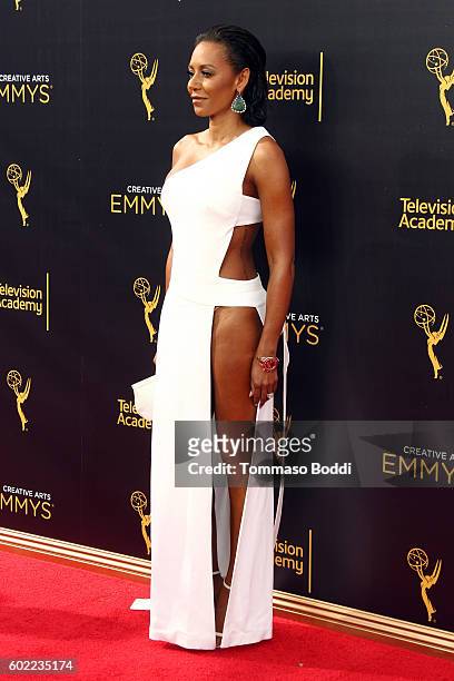 Personality Mel B 2016 Creative Arts Emmy Awards - Day 1 at Microsoft Theater on September 10, 2016 in Los Angeles, California.