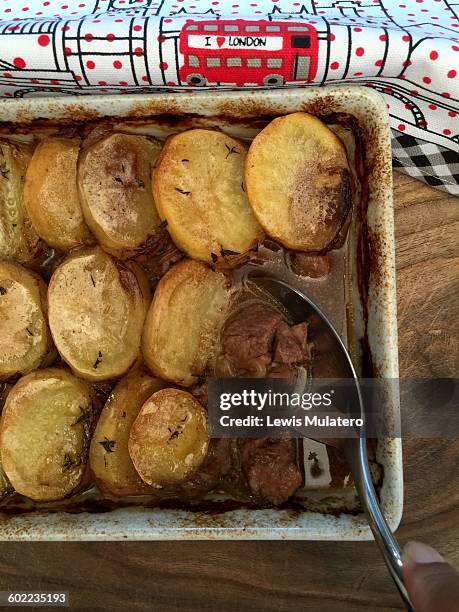 prize: best of british food - lancashire hotpot stock pictures, royalty-free photos & images