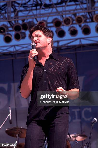 Ty Herndon at Countryfest in Twin Lakes, Wisconsin, July 2, 1998.