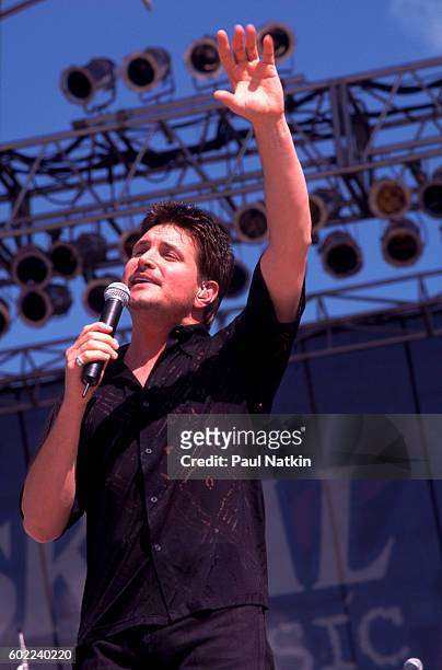 Ty Herndon at Countryfest in Twin Lakes, Wisconsin, July 2, 1998.