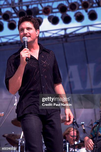 Ty Herndon at Countryfest in Twin Lakes, Wisconsin, July 2, 1998.