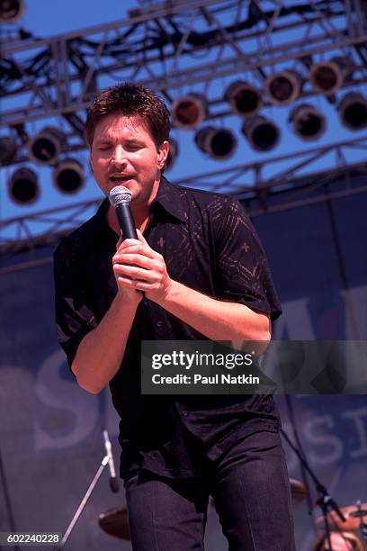 Ty Herndon at Countryfest in Twin Lakes, Wisconsin, July 2, 1998.