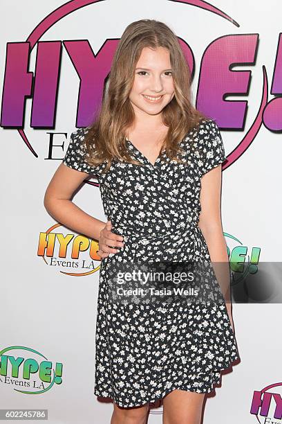 Actress Alina Foley attends Hype Events LA Hosts Celebrity Gifting Suite in celebration of the Emmy Awards at Sportsmenâ Lodge on September 10, 2016...